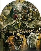 El Greco burial of count orgaz oil painting on canvas